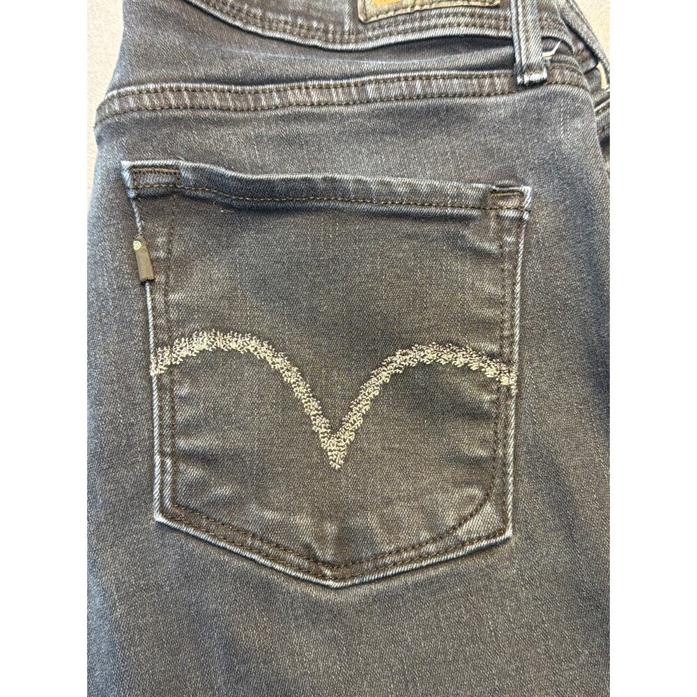 Levis 512 Women Jeans Blue Denim Bootcut Leg Stretch Mid Rise Pockets Casual 10M - Picture 3 of 12